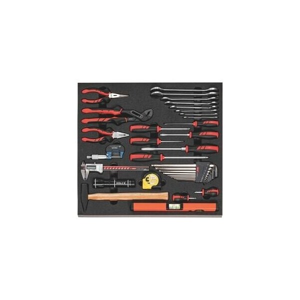 Holex 26 Pc Shop Tool Set in Foam 955081 26 - main